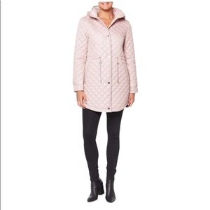 Kate Spade Diamond Quilted Anorak Jacket W/ Detachable Hood!